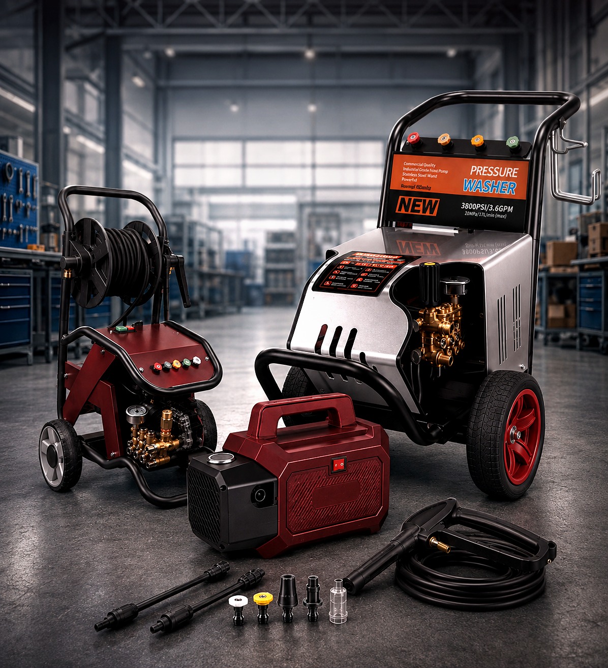 Pressure Cleaner product line visual